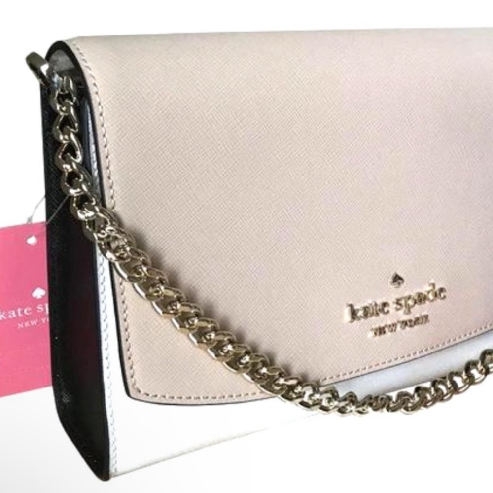 Kate Spade Carson Leather Crossbody Satchel Shoulder Bag NEW WITH TAGS - Picture 14 of 16
